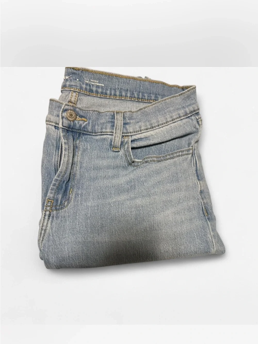 Classic Light Wash Straight-Leg Jeans